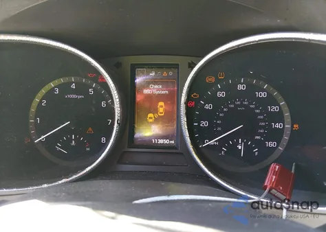 2017 Hyundai Santa Fe Se from USA, damaged, VIN KM8SN4HF4HU248388